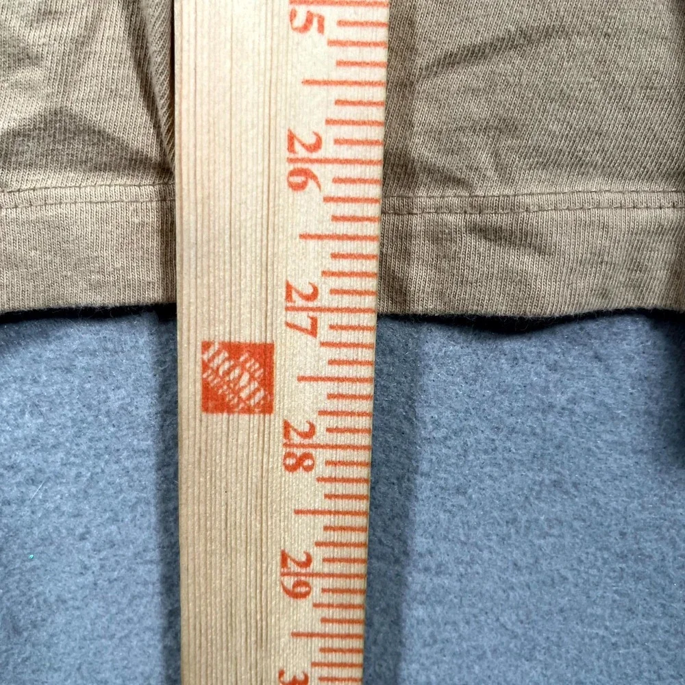 True Religion T Shirt Mens XL Beige Logo‎ Buddha Cotton Short Sleeve Pullover